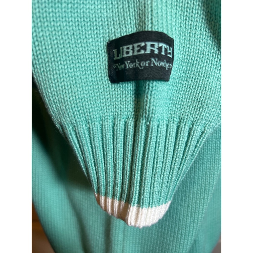 New York or Nowhere X WNBA Liberty Motto Sweater in Seafoam Green, Adult Medium - Picture 12 of 16